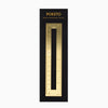 Brass Bookmark Ruler packaged on a white background.