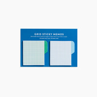 Grid Sticky Memo in Cool on a white background. 