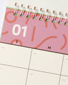 Essential Wall Calendar - Doodle