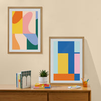 Poketo Wall Art on a cream background.