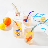 Poketo Drinking Glasses on a white background. 