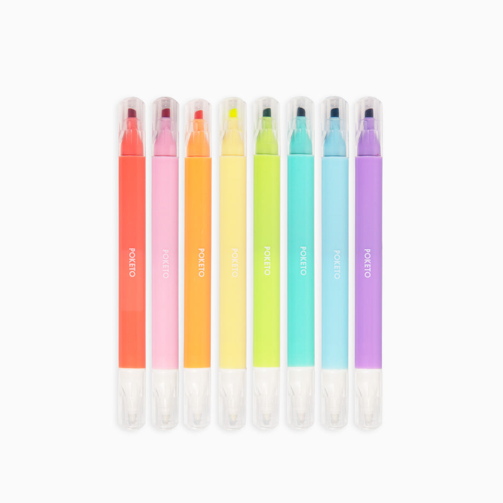 Aurora Erasable Markers Set Poketo
