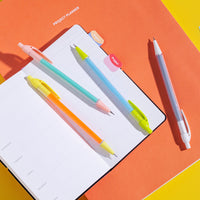 Colorblock Mechanical Pencils Set of 4 with Project Planner