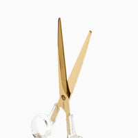 Lucite Scissors in Gold