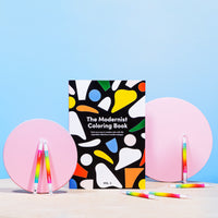 Modernist's Coloring Book Vol. 3 & markers