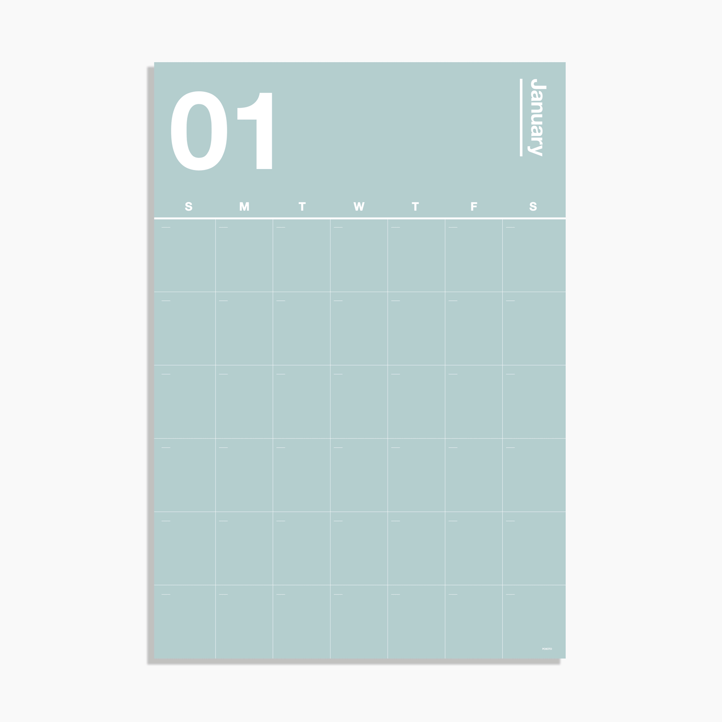 Spectrum Wall Planner Poketo