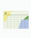 Printed Spectrum Mini Planner