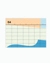 Printed Spectrum Mini Planner
