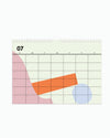 Printed Spectrum Mini Planner
