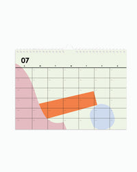 Printed Spectrum Mini Planner