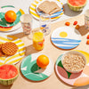 Bamboo Dinnerware in a picnic setting
