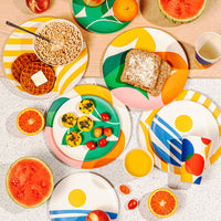 Bamboo Dinnerware in a picnic setting