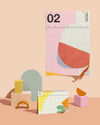 Printed Spectrum Mini Planner