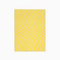 The PK Yellow Sand Object Notebook on a white background. 