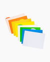 Colorblock File Folder Set