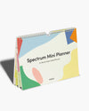 Printed Spectrum Mini Planner