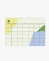 Printed Spectrum Mini Planner