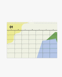 Printed Spectrum Mini Planner
