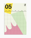 Printed Spectrum Wall Planner