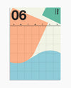 Printed Spectrum Wall Planner