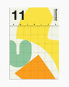 Printed Spectrum Wall Planner