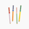 The PK Colorblock Cap Pens Set of 4 on a white background. 
