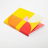 The Quarterly Goal Planner in Yellow on a white background. 