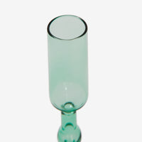 Glass Candlestick Holder - Set of 2
