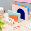 Poketo Forms Desk Organizer on desk with stationery accessories