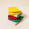 Dome Wallet Collection Colors Yellow Mint Red Blue Green Pink