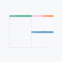    Everything-Desk-Pad - sections for weekly plan, checklist, notes, and ideas