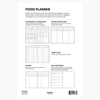 Food Planner instruction sheet