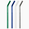 Poketo Glass Straw in Cool on a white background.