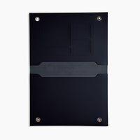 Large Minimalist Folio in Navy 13" Laptop Holder