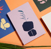 Abstract Flora Postcards