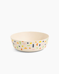 Bamboo Bowl Set in Chips in a white background. 