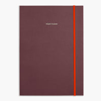 Project Planner in Maroon on a white background.