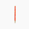 Poketo Pattern Twist Pen in Red Chips